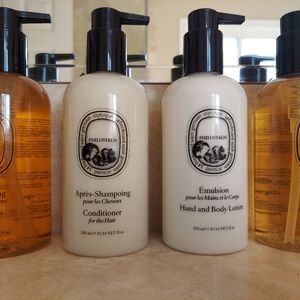 Philosykos Diptyque Bath Set Shampoo Conditioner Shower Gel Hand & Body Lotion
